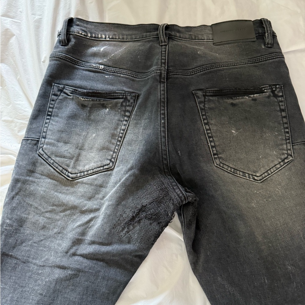 Distressed Purple Brand Jeans - Picture 9 of 10